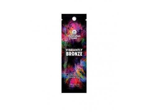 AUSTRALIAN GOLD VIBRANTLY BRONZE kremas deginimuisi soliariume 15ml.